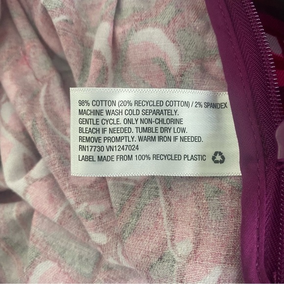 Women’s Scallop Floral Wrap Midi Skirt Kika Vargas Pink Size 0 - Picture 10 of 10